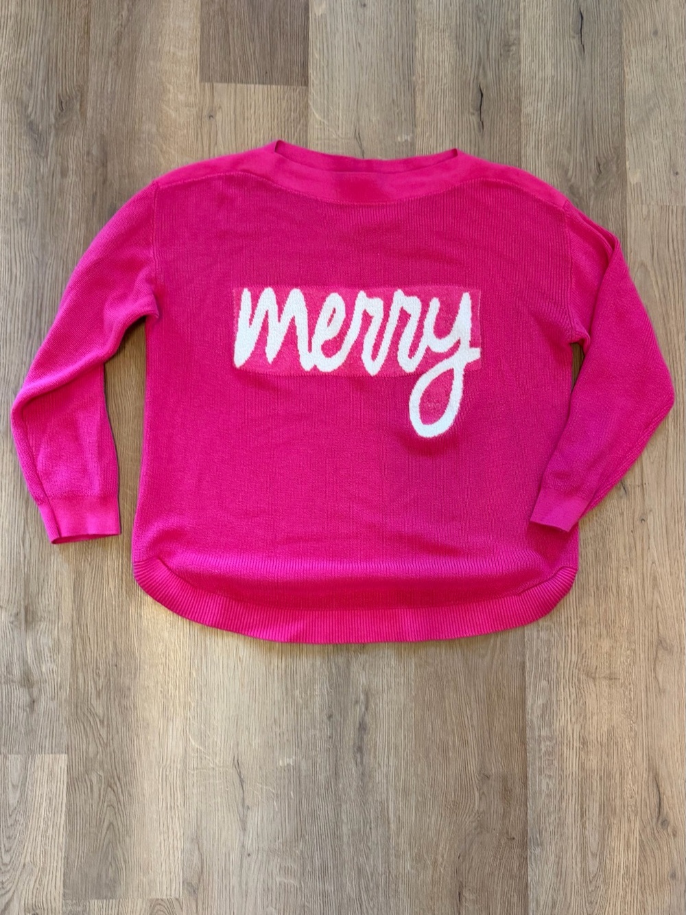 Astrologie Merry Pink Christmas Sweater XXL Holiday Graphic Pullover